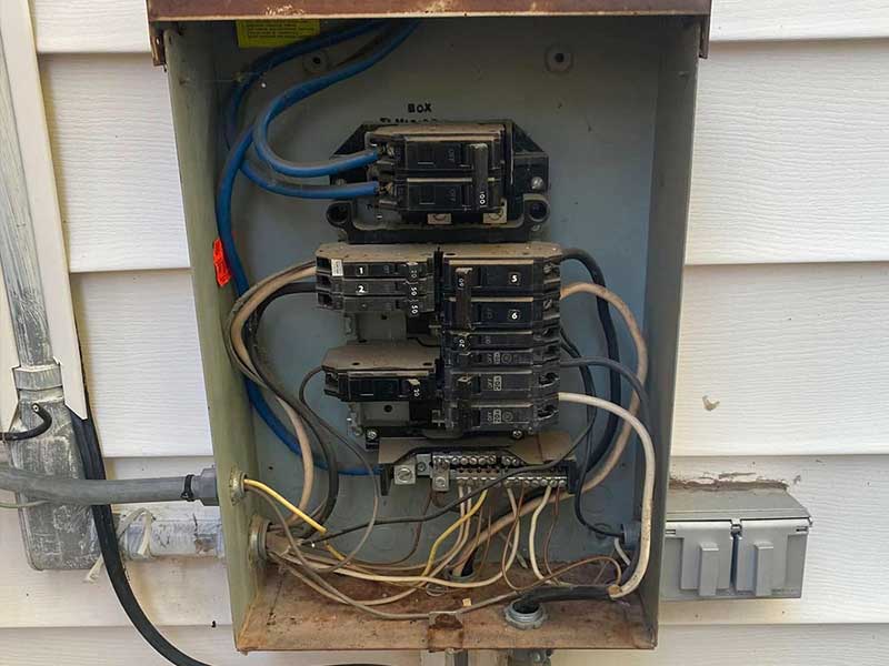 Electrica breaker box-panel