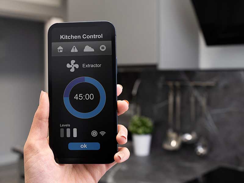 Smart Home electronic control by phone